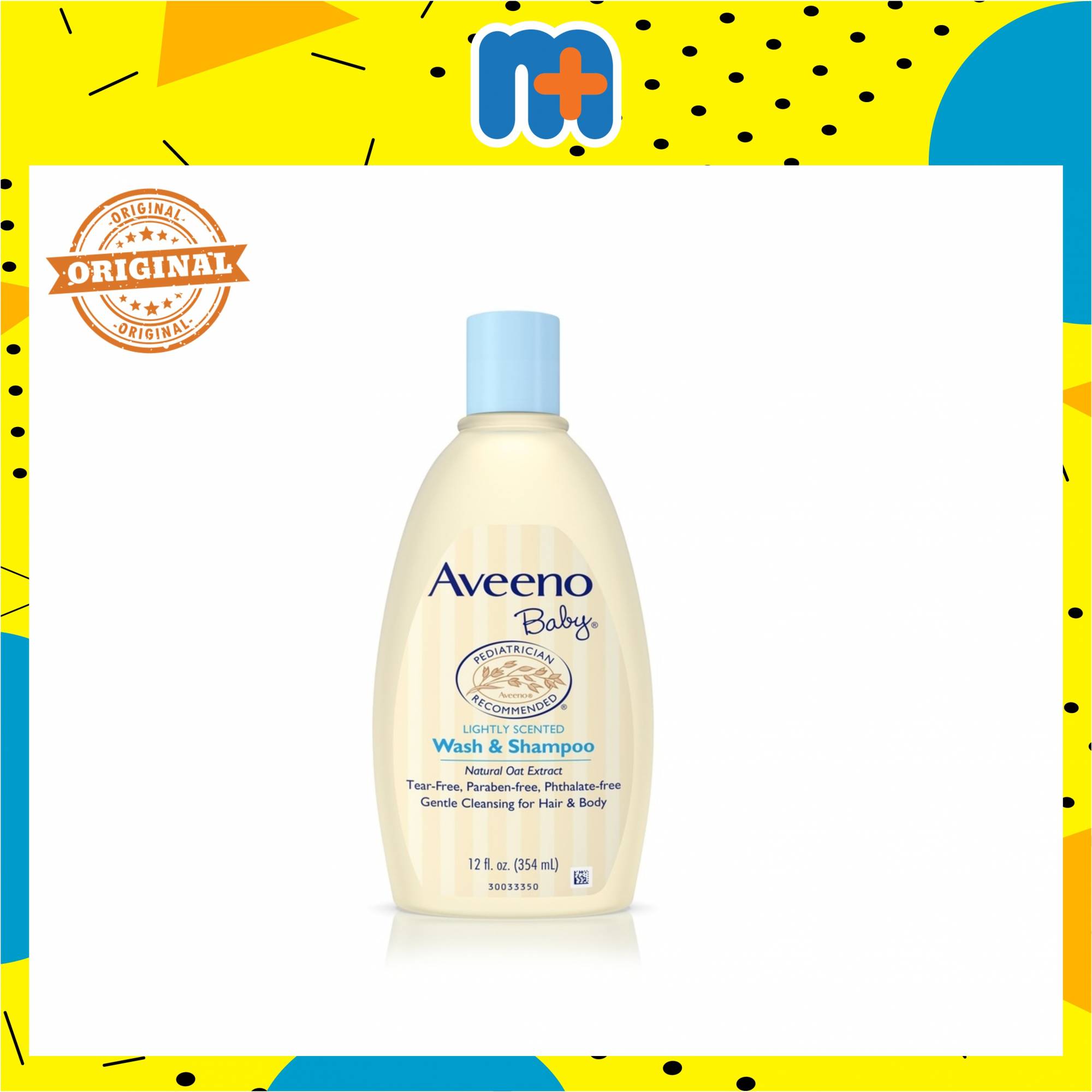AVEENO BABY WASH & SHAMPOO 354ML