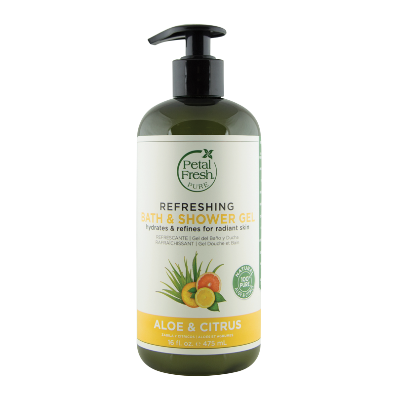[MPLUS] PETAL FRESH REFRESHING BATH & SHOWER GEL ALOE & CITRUS 475ML