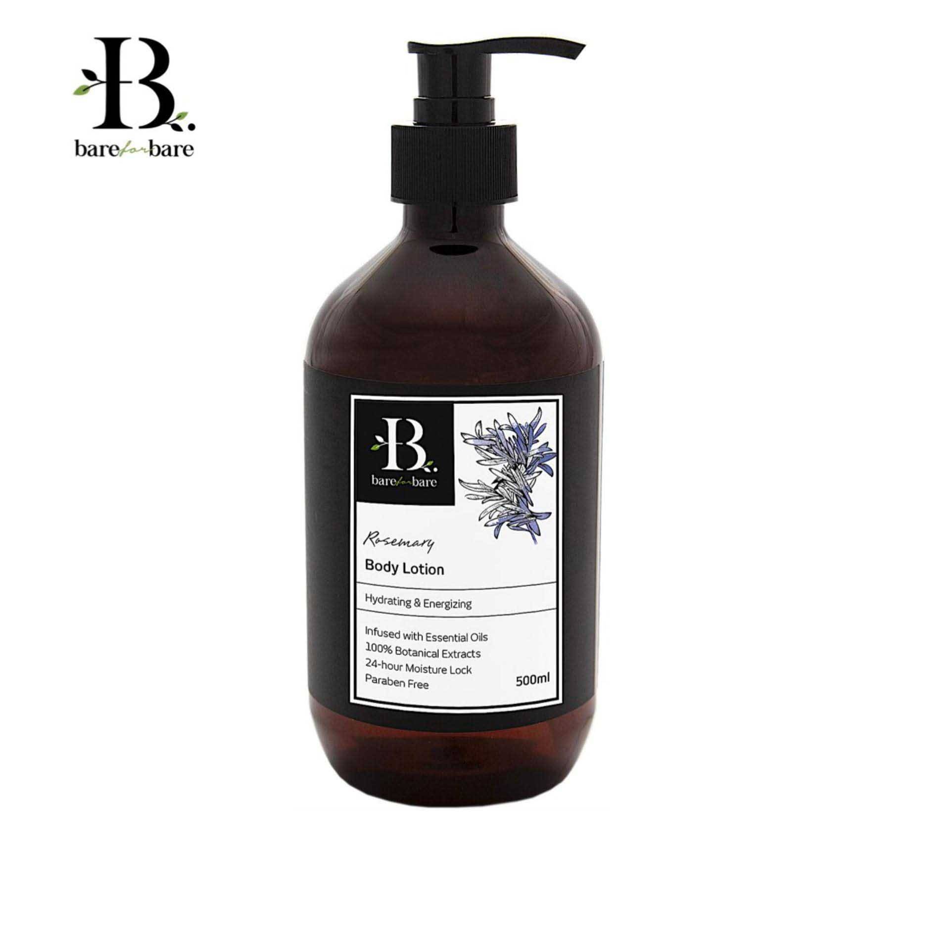 BARE FOR BARE BODY LOTION ROSEMARY 500ML