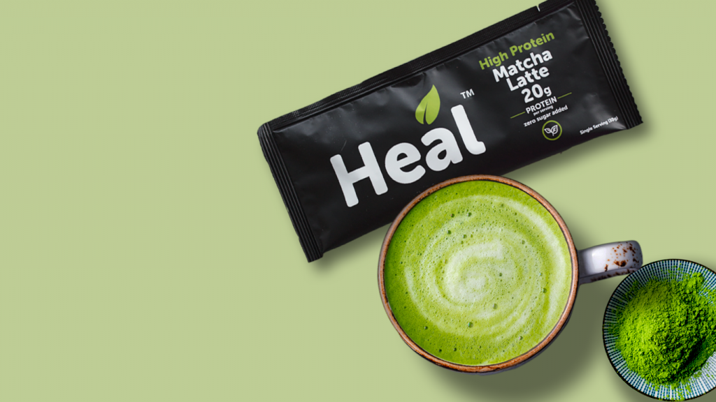 HEAL HIGH PROTEIN MATCHA LATTE SACHET 30G