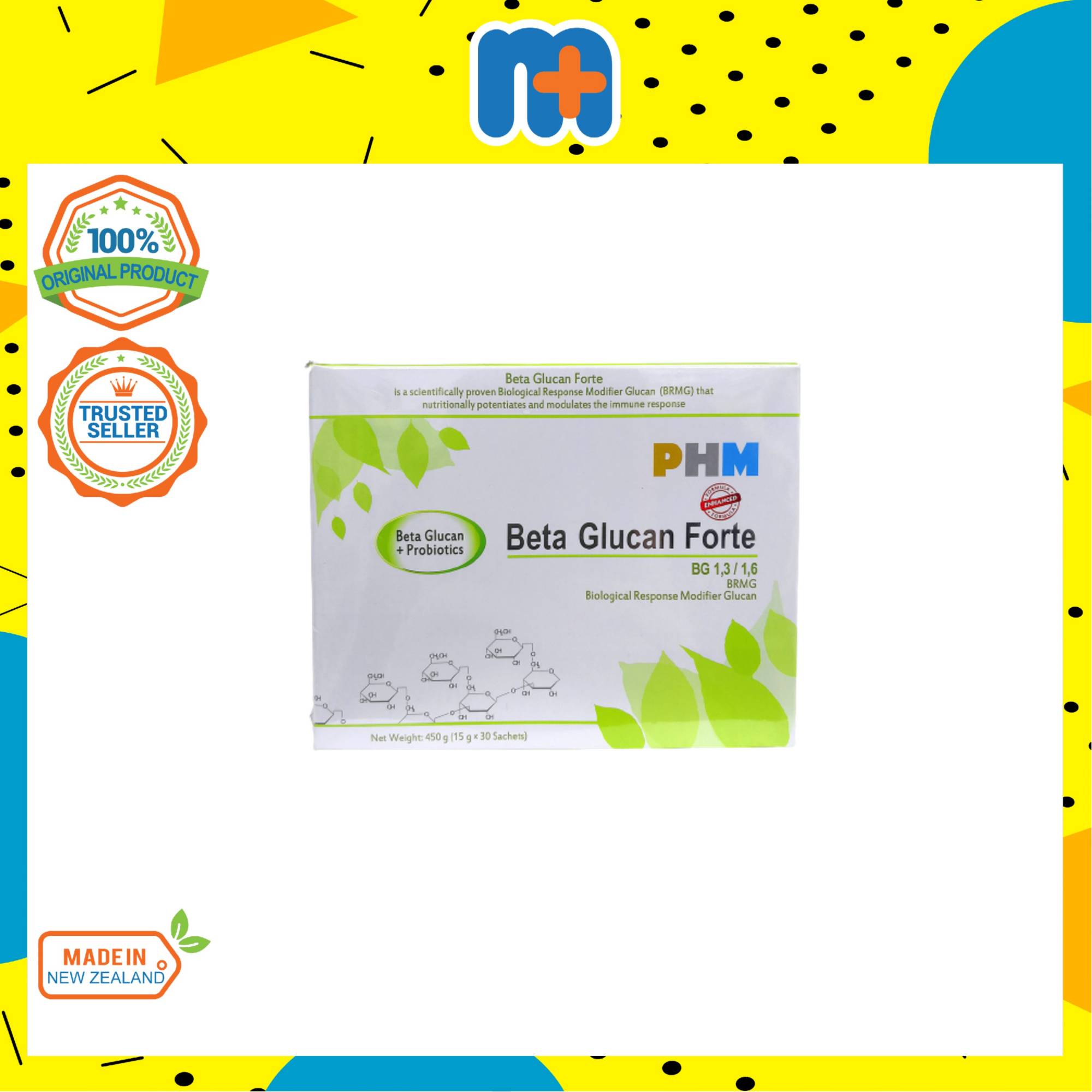 [MPLUS] PHM Beta Glucan Forte 30s