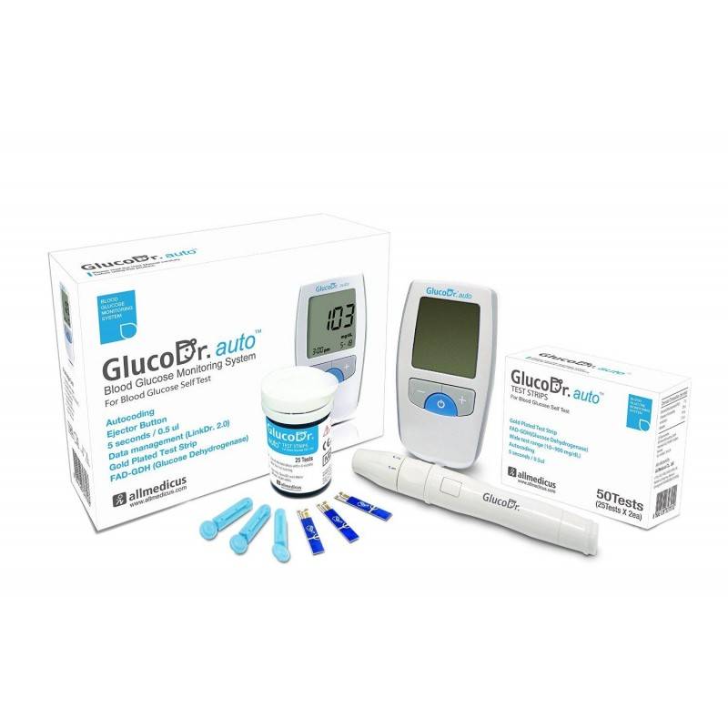 [MPLUS] Glucodr A4000 Glucose Monitoring System (Full Set)