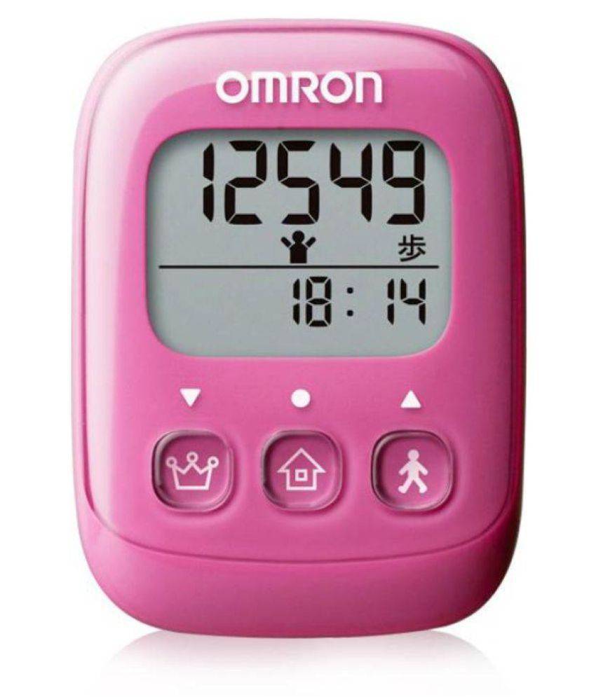 OMRON HJ325 WALKING STYLE PEDOMETER (PINK)