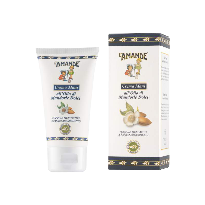 L'AMANDE Hand Cream with Sweet Almond Oil 75ml