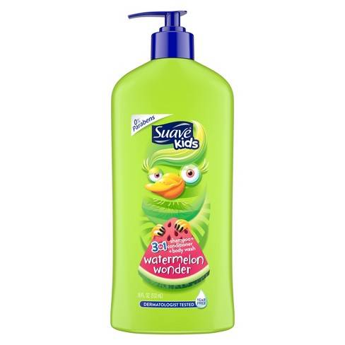 MPLUS SUAVE KIDS 3IN1 WATERMELON SHAMPOO 532ML