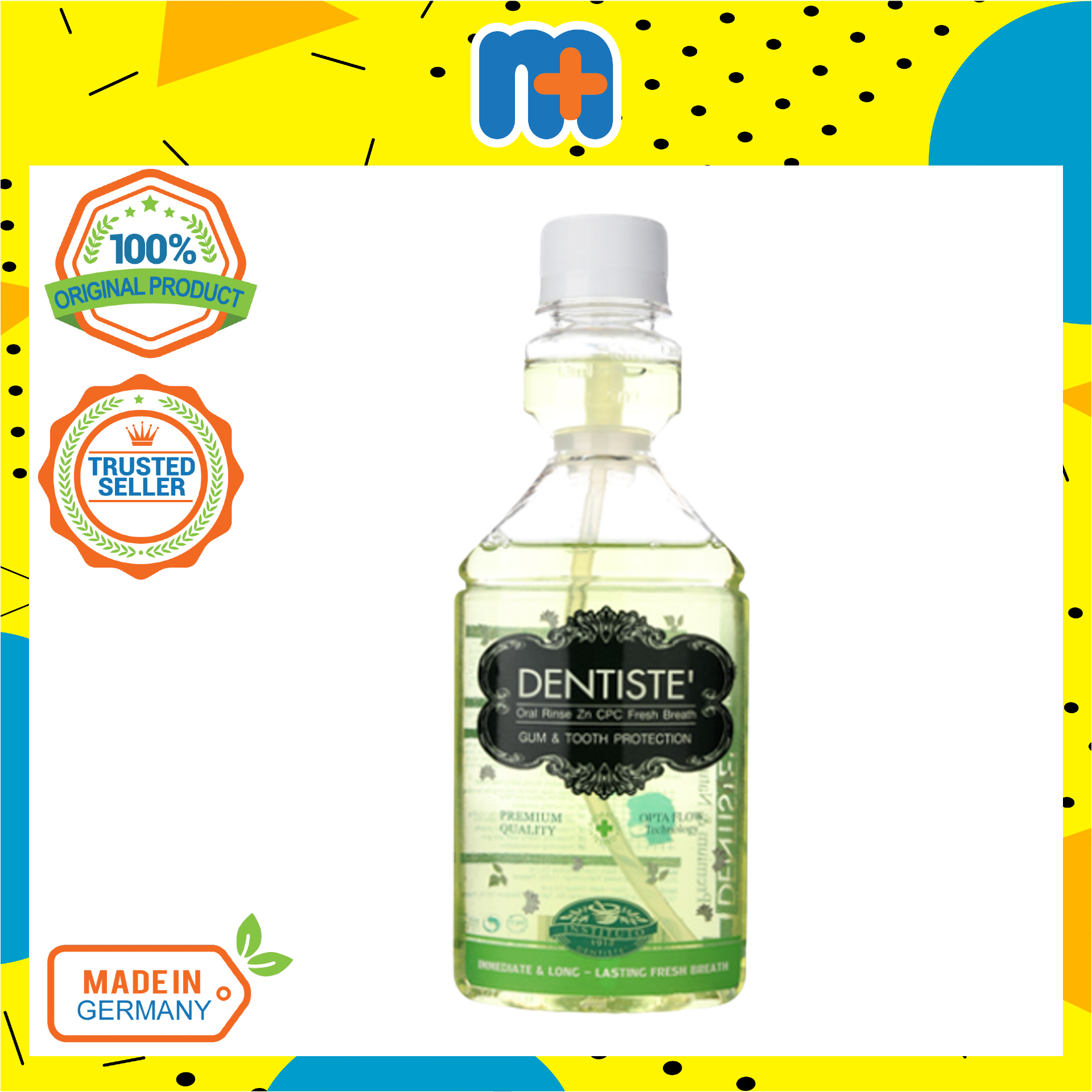DENTISTE ORAL RINSE ZN CPC 200ML