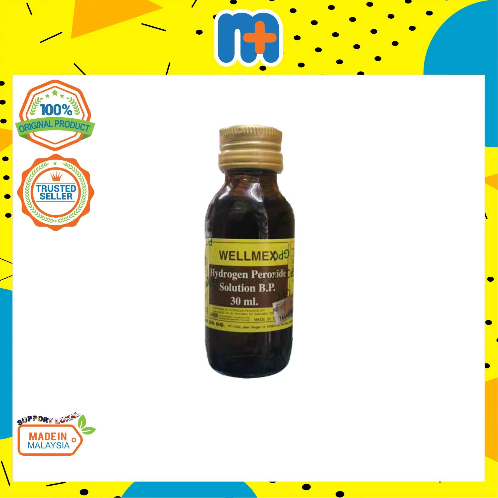 Mplus Wellmex Hydrogen Peroxide 30ml
