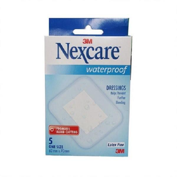NEXCARE WATERPROOF DRESSINGS [60X70MM] 5S
