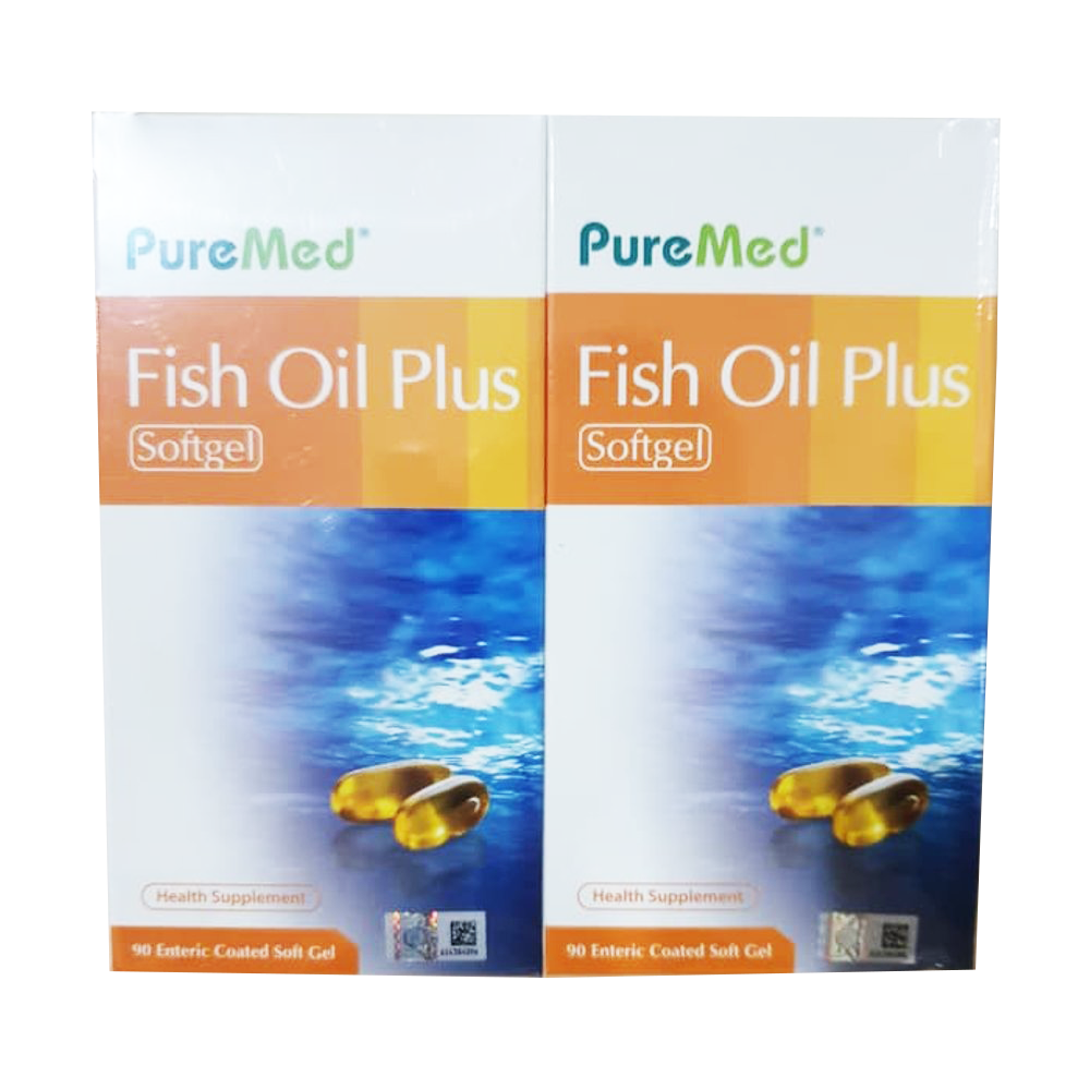 ] PUREMED Fish Oil Plus 2 x 90’s