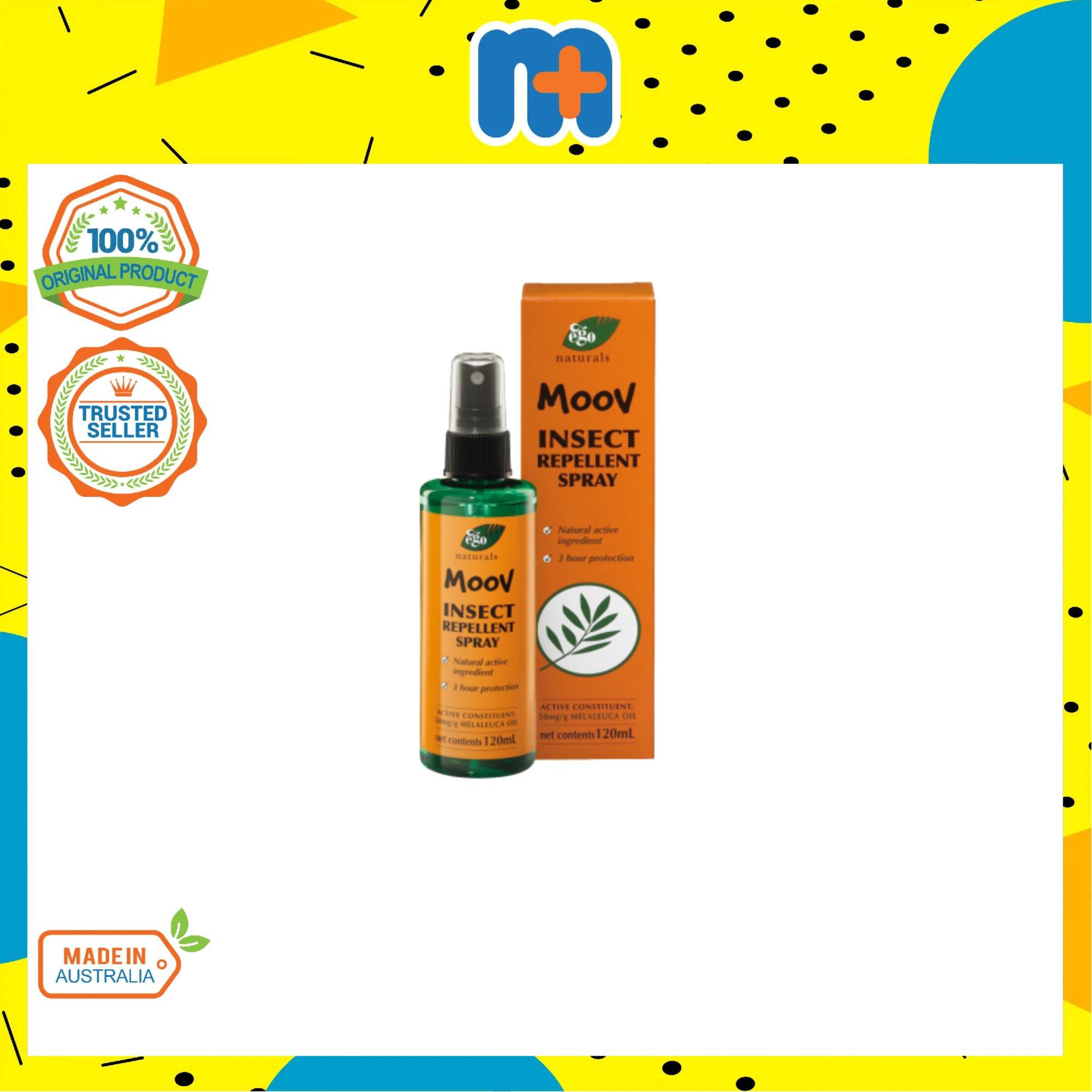 [MPLUS] MOOV Insect Repellent Spray 120ml