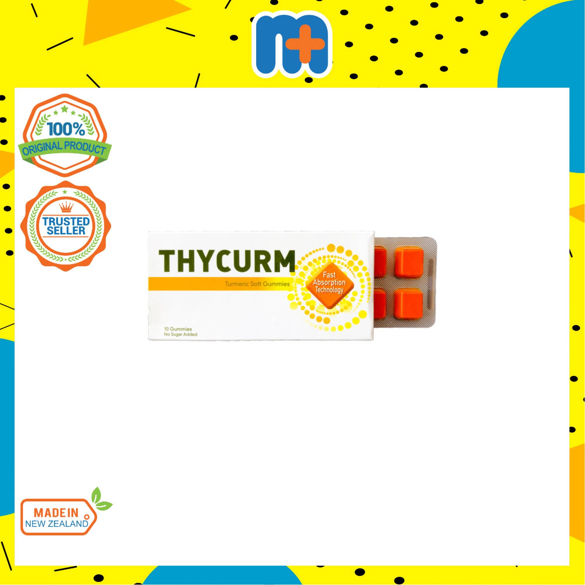 [MPLUS] Thycurm Turmeric Soft Gummies 10s