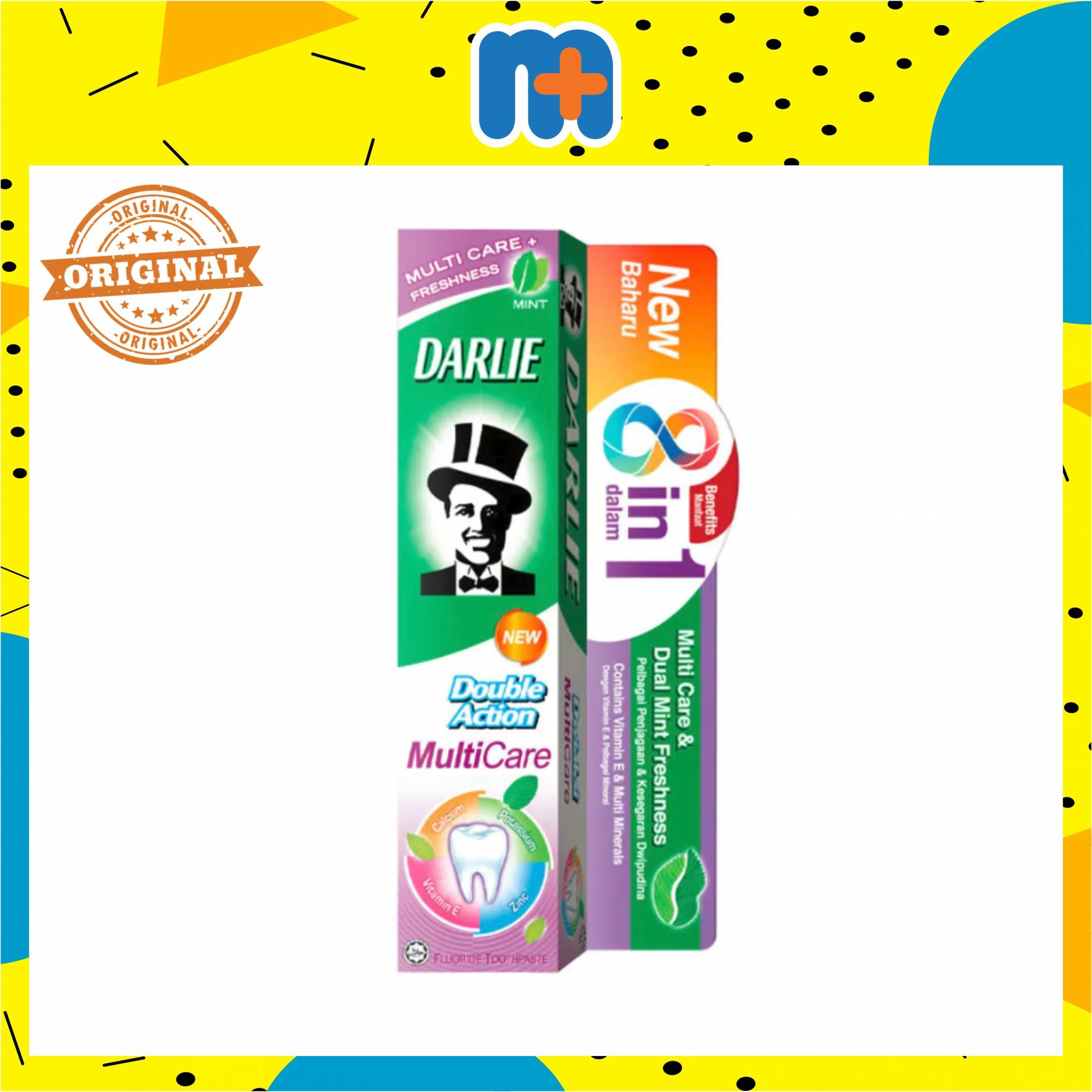[MPLUS] Darlie Toothpaste Double Action Multi Care 180G