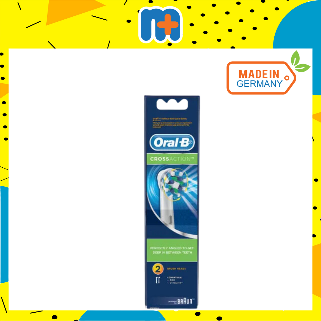 [MPLUS] ORAL-B Refill Cross Action 2s