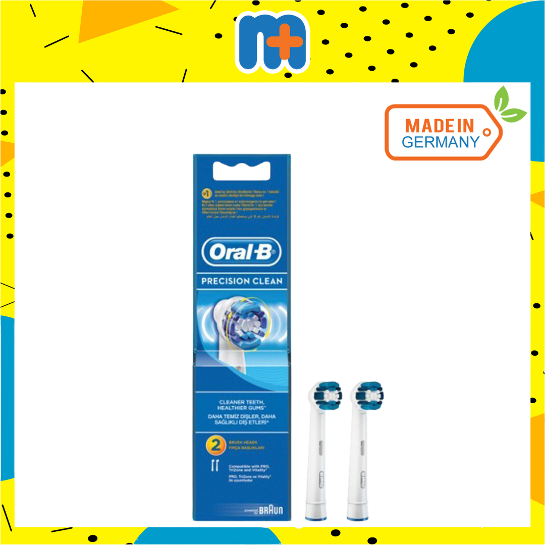 [MPLUS] ORAL B Precision Clean Reffil Brush Heads 2s