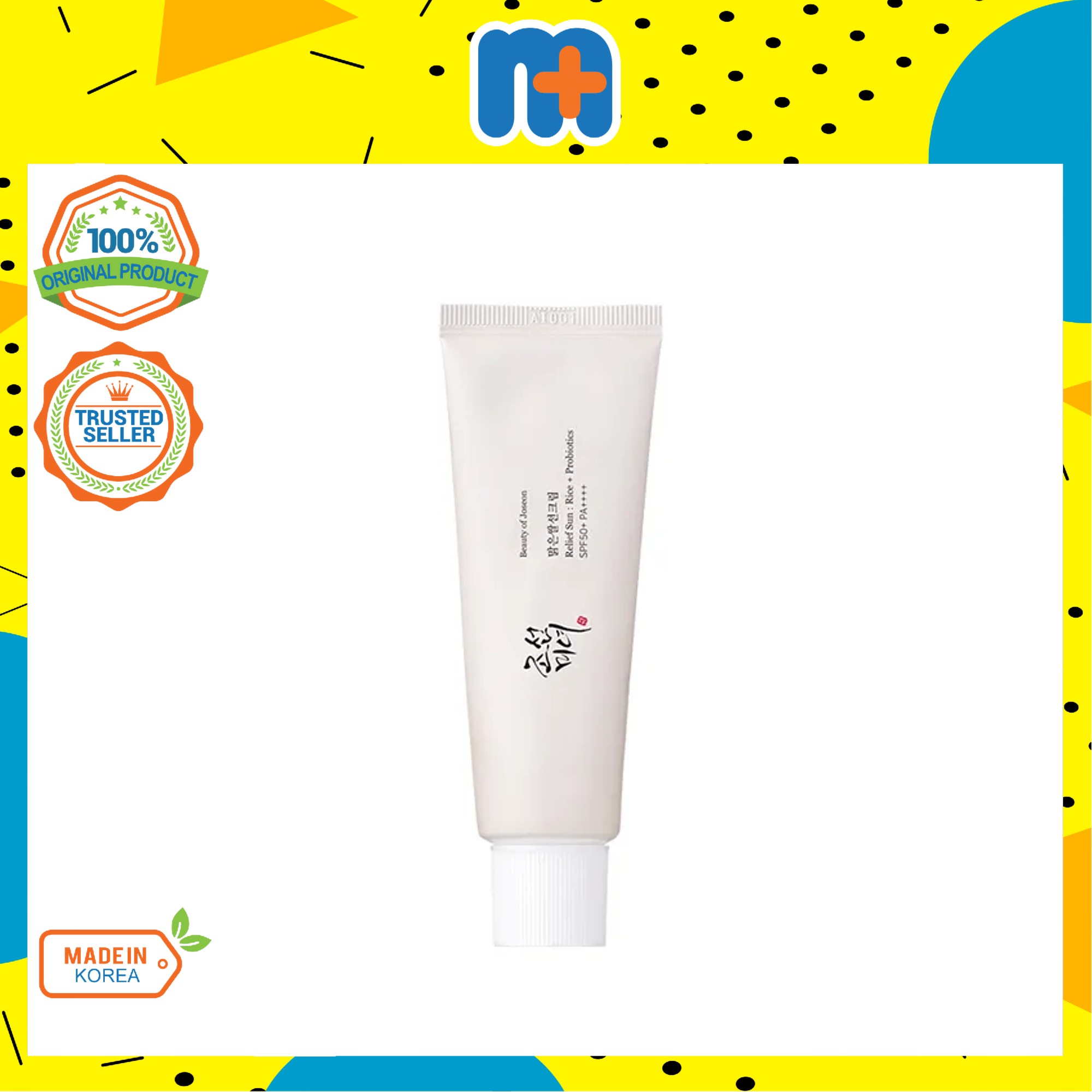 BEAUTY OF JOSEON RELIEF SUN RICE + PROBIOTICS (SPF50+ PA++++) 50ML BEAUTY OF JOSEON RELIEF SUN RICE + PROBIOTICS (SPF50+ PA++++) 50ML