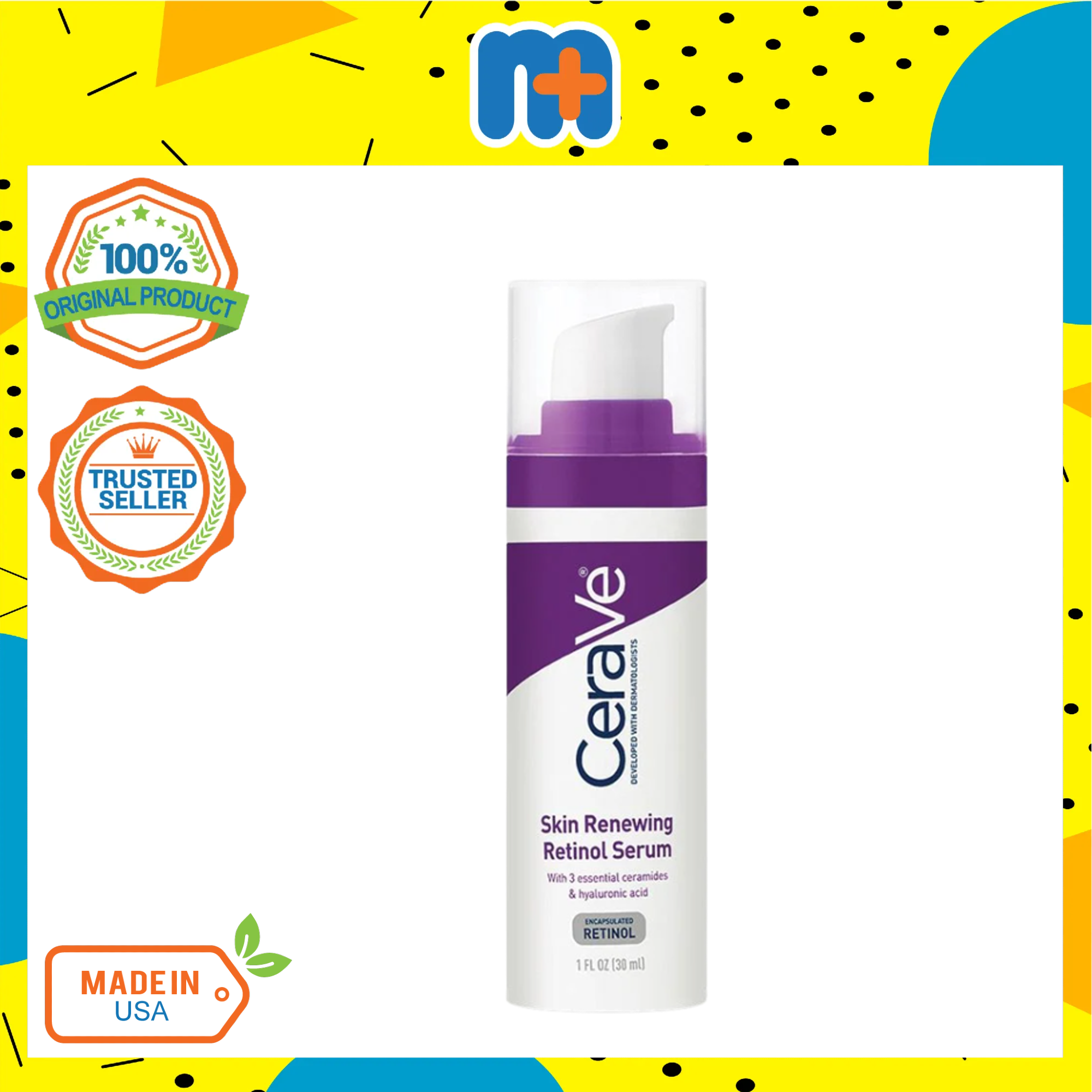 CERAVE SKIN RENEWING RETINOL SERUM 30ML
