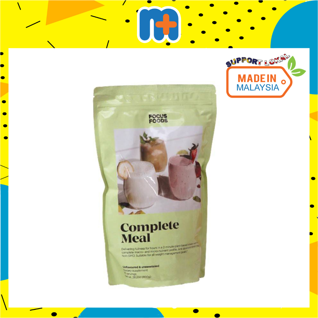 [MPLUS] FOCUS FOOD Complete Meal Unflavoured 800g