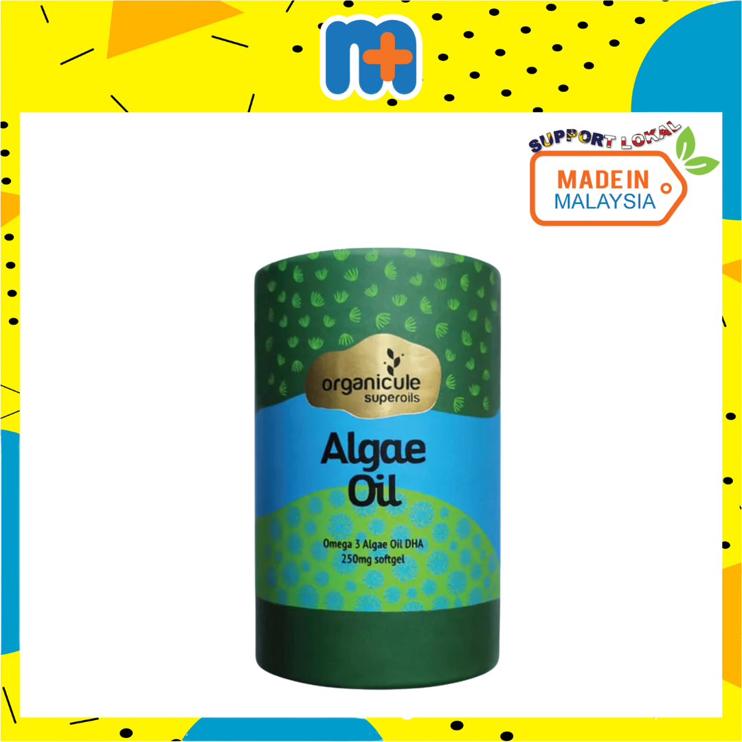 [MPLUS] ORGANICULE Vegan Omega 3 Algae Oil Dha 250MG Capsule 30S
