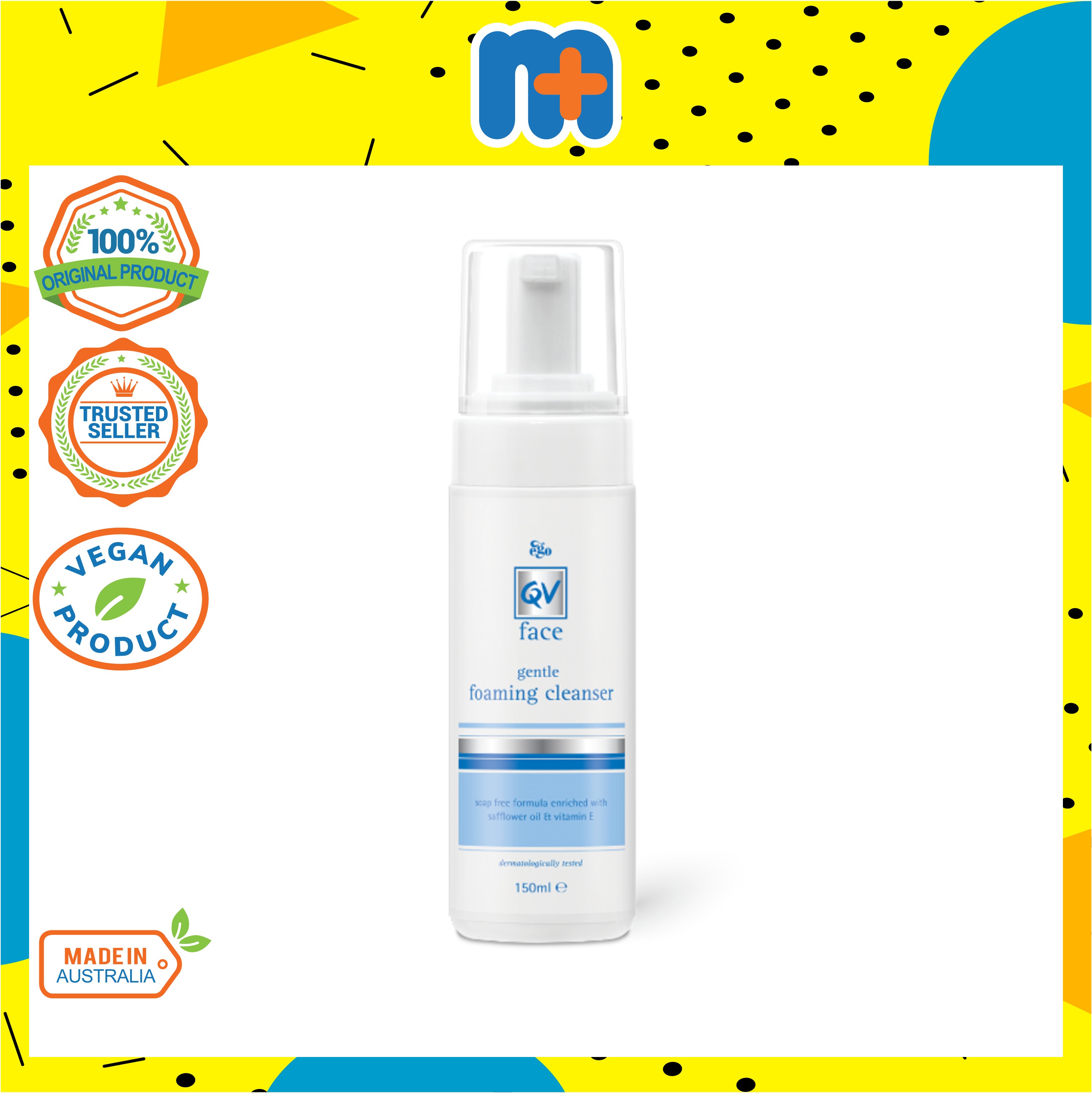 qv face gentle foaming cleanser
