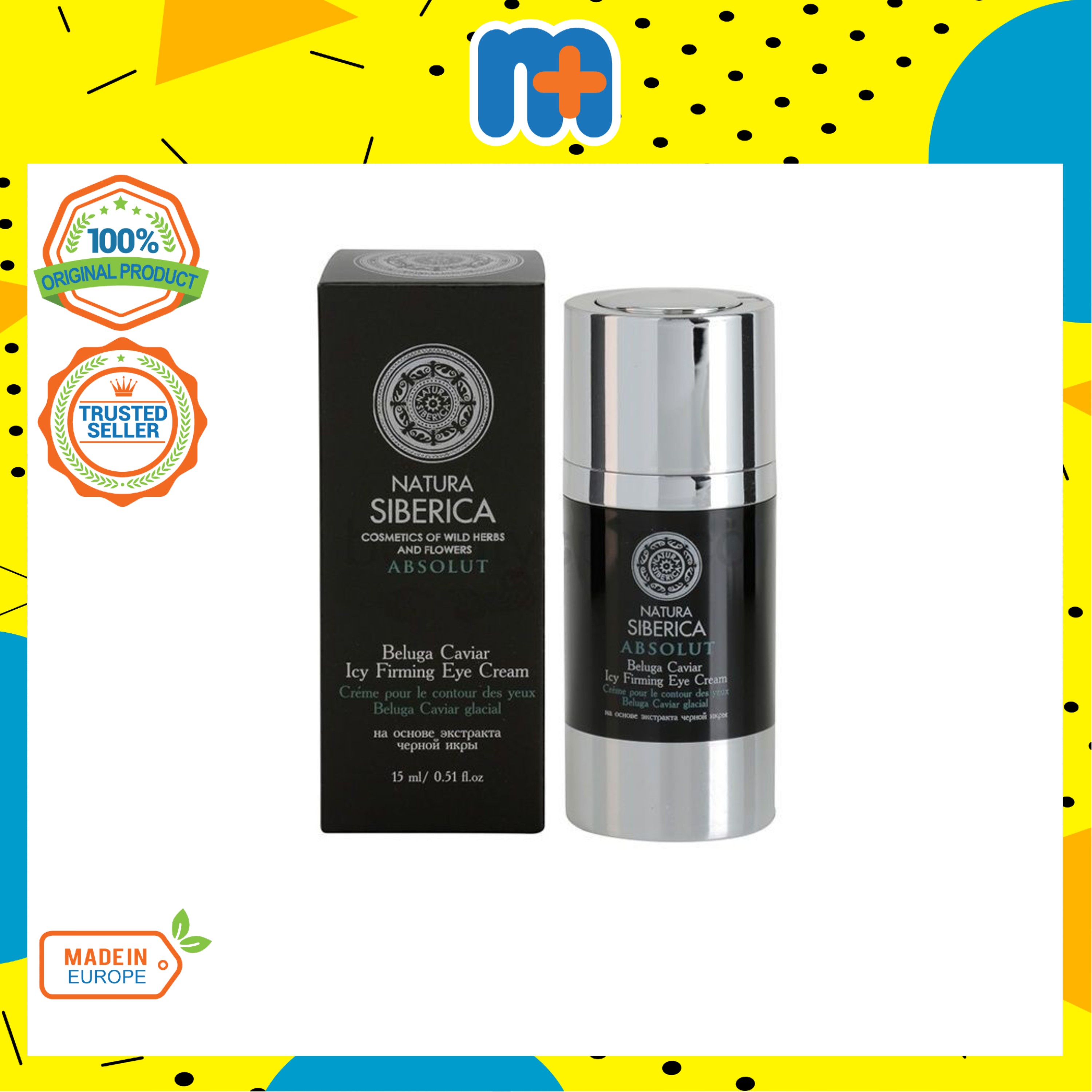 natura siberica royal caviar icy firming eye cream
