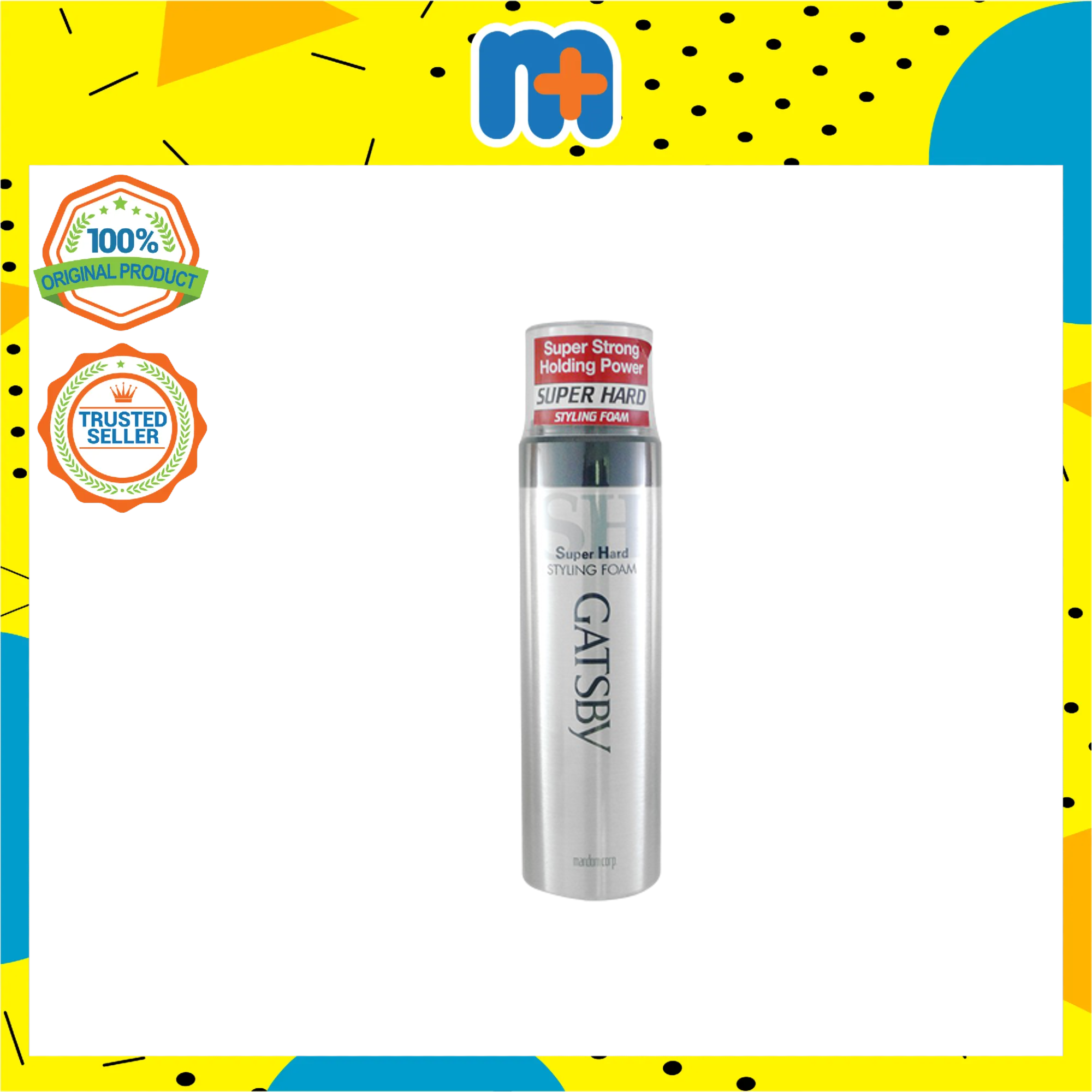 [MPLUS] GATSBY Styling Foam (Super Hard) 185G