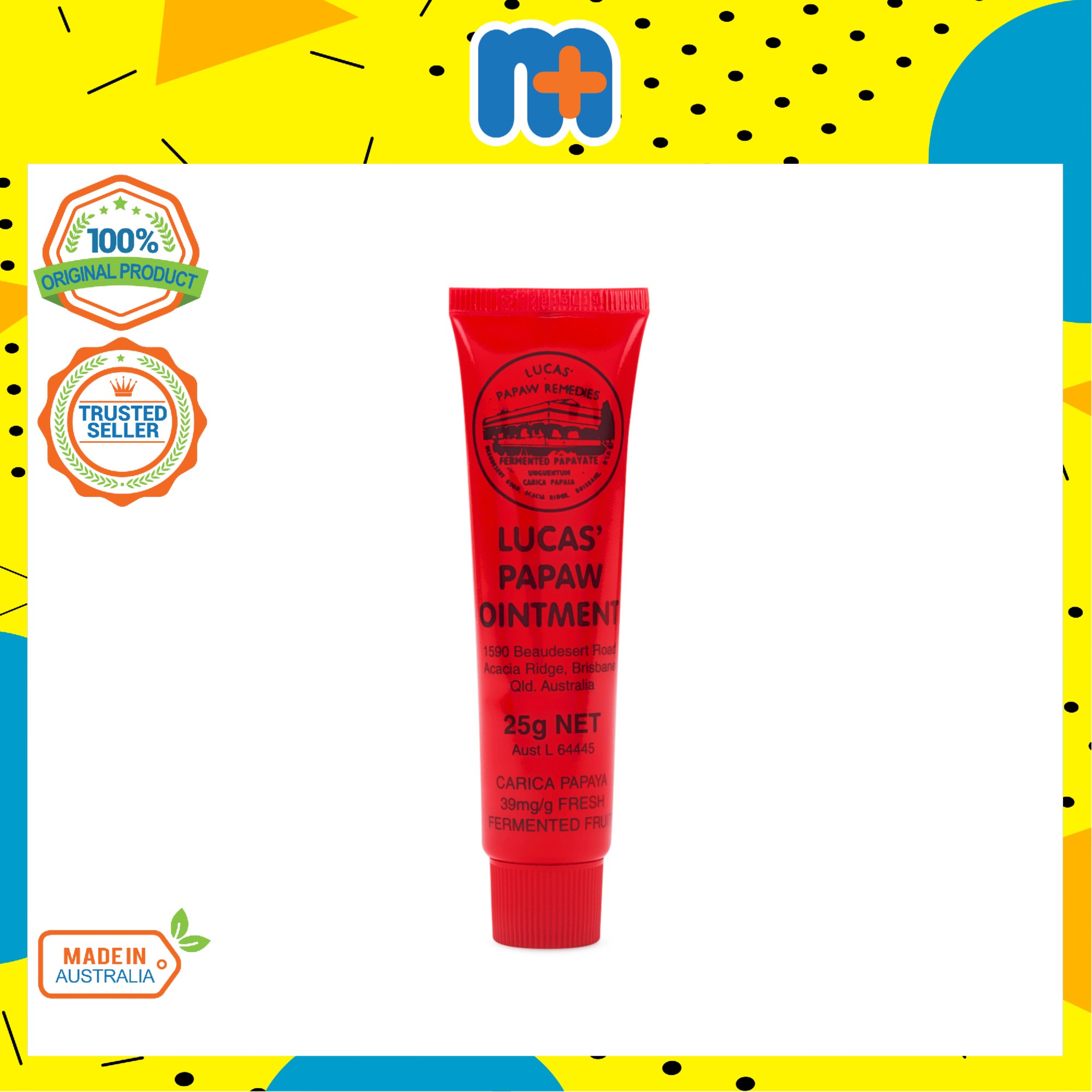 [MPLUS] LUCAS PAW PAW Ointment 25g